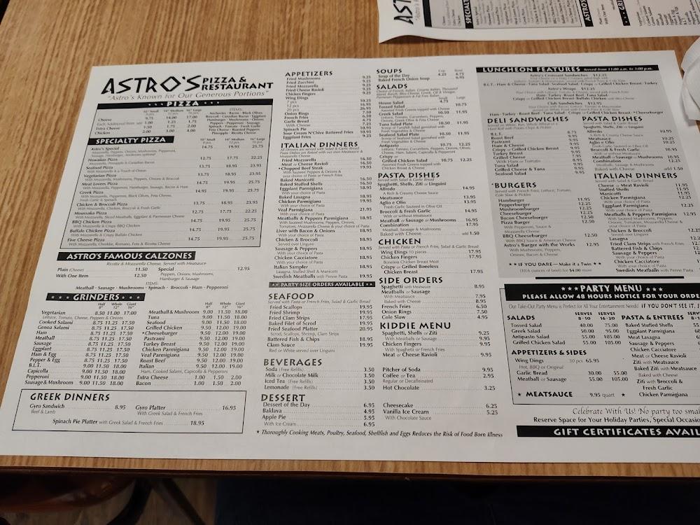 Astro's Pizza Plain (Cheese)
